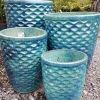 Blue Plants Pottery Herbeins Garden Center Emmaus PA