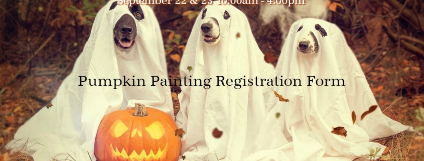 Herbeins Garden Center Fall Fest 2018 Pumpkin Painting REGISTRATION FORM