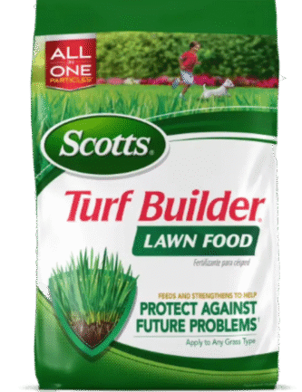 All-in-one lawn fertilizer for lush green turf, ideal for garden and landscape grass.