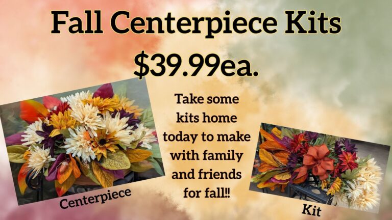 Fall Centerpiece Kits