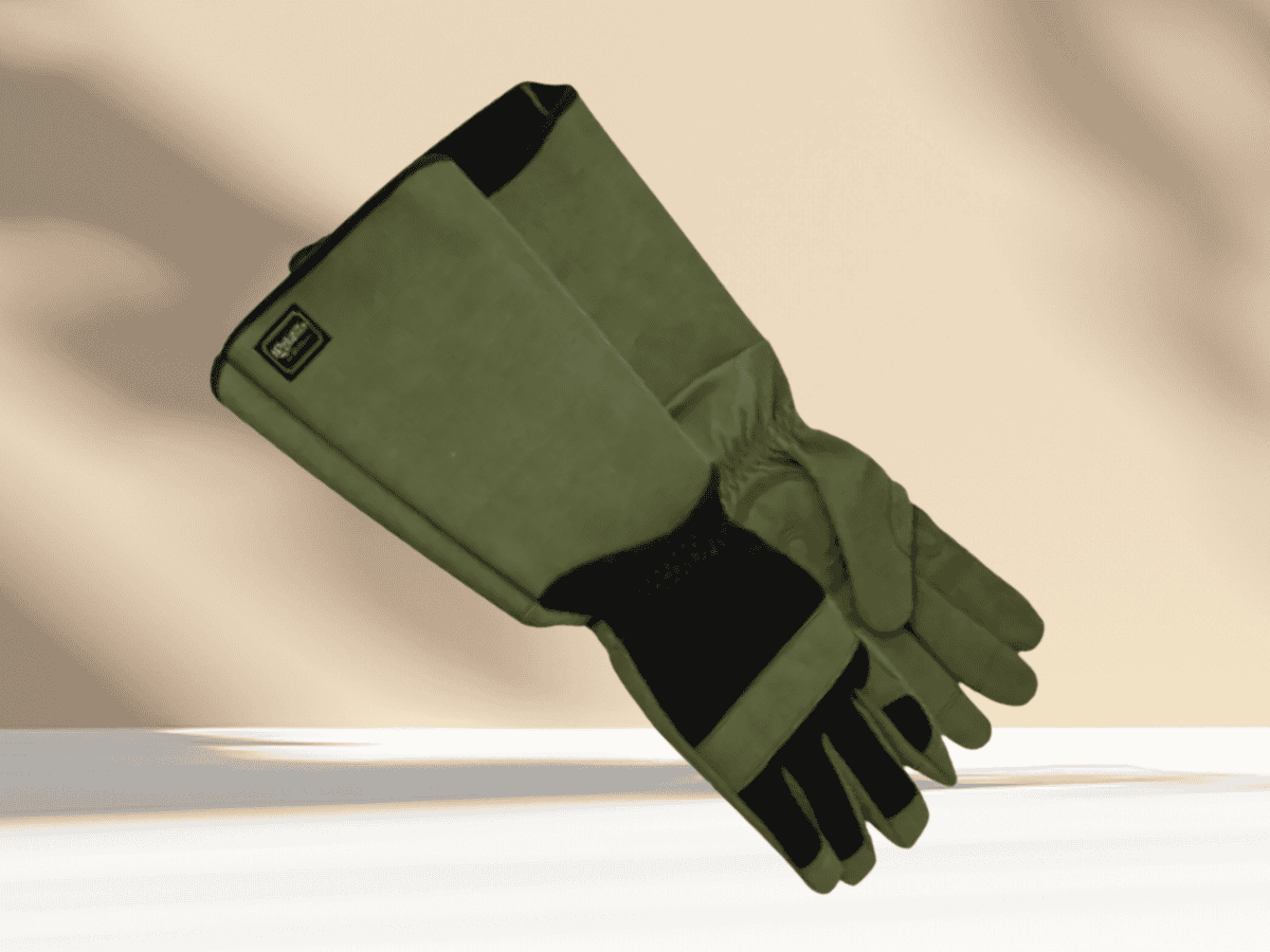 Durable gardening gloves perfect for planting, trimming, and outdoor yard work.
