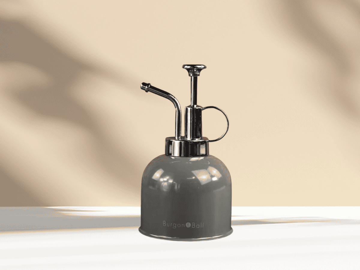 Elegant modern plant sprayer for gardening and plant care.